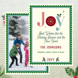 Tarjeta Festiva Fotografía del sello de rehenes de la época modern