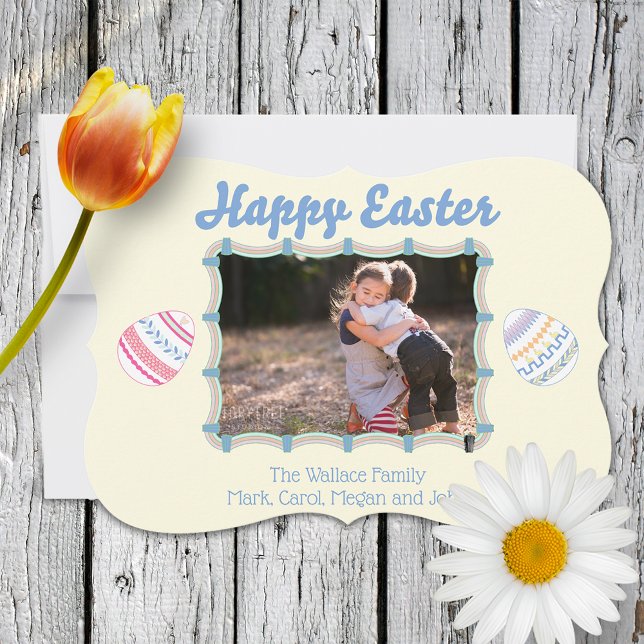 Tarjeta Festiva Fotograma feliz de la Pascua (Subido por el creador)