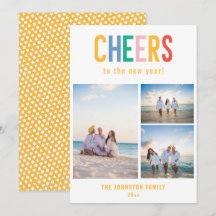 Fotos coloridas de Año Nuevo de CHEERS