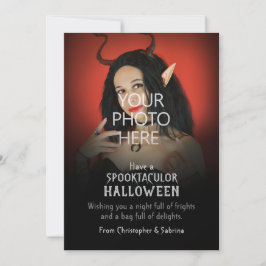 Tarjeta Festiva Fotos de cambio de fantasía Fotos Saludo de Hallow