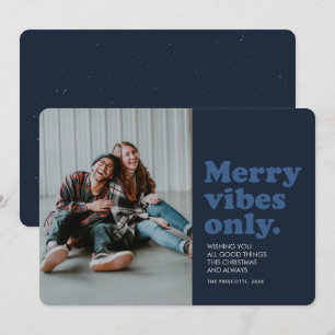 Tarjeta Festiva Fotos de la marina retro sólo divertida