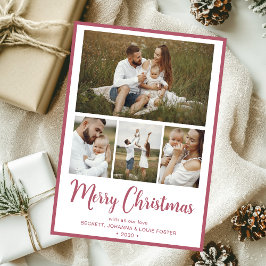 Tarjeta Festiva Fotos de Merry Christmas 4