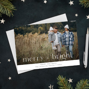 Tarjeta Festiva Fotos de Navidades de familia rusas y brillantes