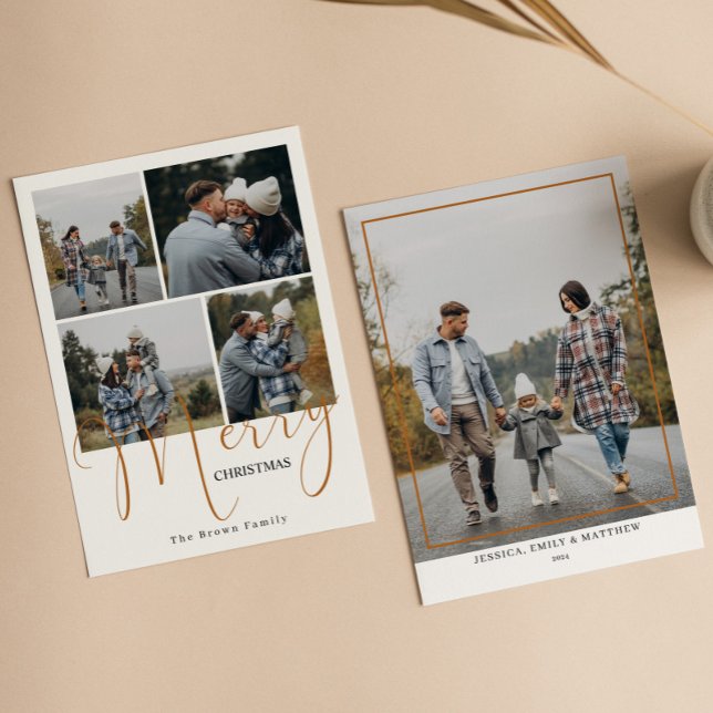 Tarjeta Festiva Fotos de Trendy Merry Christmas 5 (Subido por el creador)
