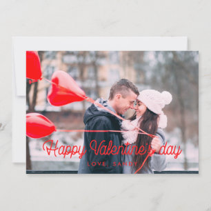 Tarjeta Festiva Fotos del día de San Valentín feliz