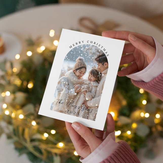 Tarjeta Festiva Fotos familiares de los Personalizados navideños d (Subido por el creador)