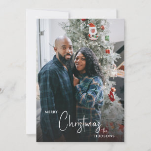 Tarjeta Festiva Fotos Navideñas Acogedoras de Cuadros