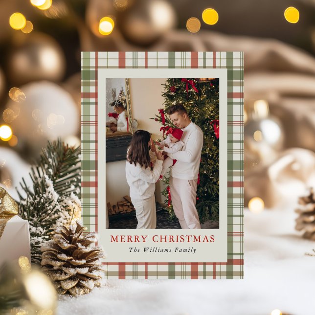 Tarjeta Festiva Fotos Navideñas de Cinco de Familia Antiguas (Subido por el creador)