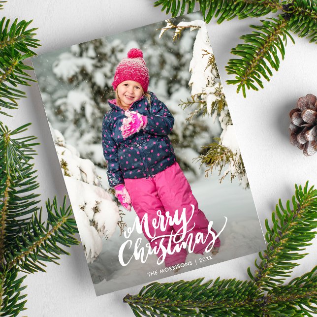 Tarjeta Festiva Fotos navideñas de Feliz Copo de Nieve (Subido por el creador)