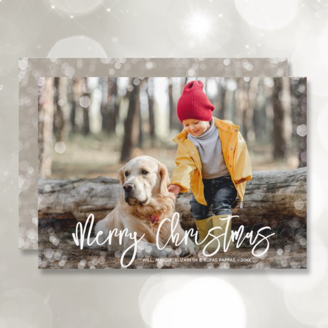 Tarjeta Festiva Fotos navideñas de Merry (Subido por el creador)