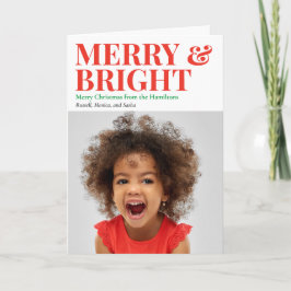 Tarjeta Festiva Fotos navideñas de Navidades moros y brillantes
