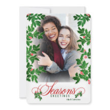 Fotos verticales de Seasons Greetings Holly and Be
