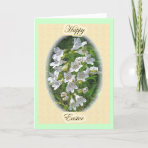 Tarjeta Festiva Foxglove Beardlengua Easter Card