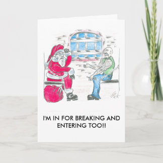 TARJETA FESTIVA FRACTURA Y EL ENTRAR