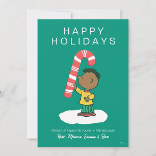 Tarjeta Festiva Franklin Peppermint Candy