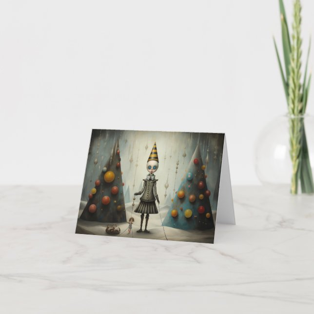 Tarjeta Festiva Freak Show Christmas Cards (Anverso)