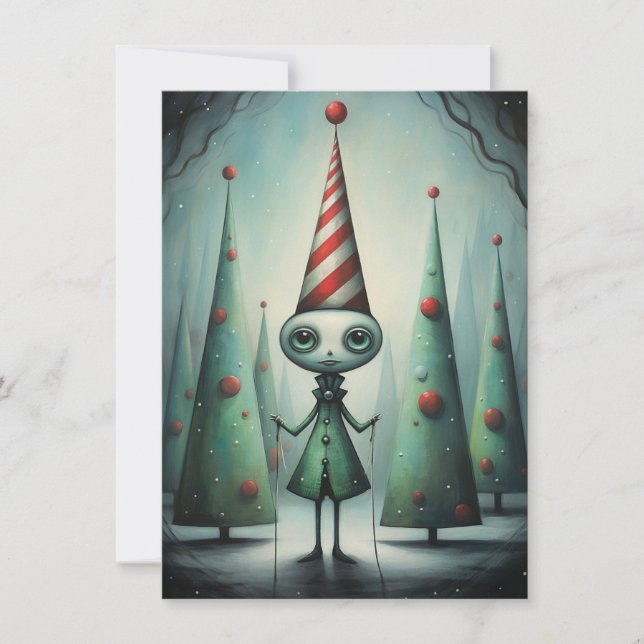 Tarjeta Festiva Freak Show Christmas Cards (Anverso)