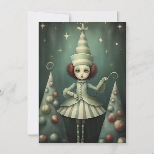 Tarjeta Festiva Freak Show Christmas Cards (Anverso)