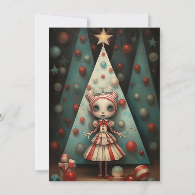 Tarjeta Festiva Freak Show Christmas Cards (Anverso)