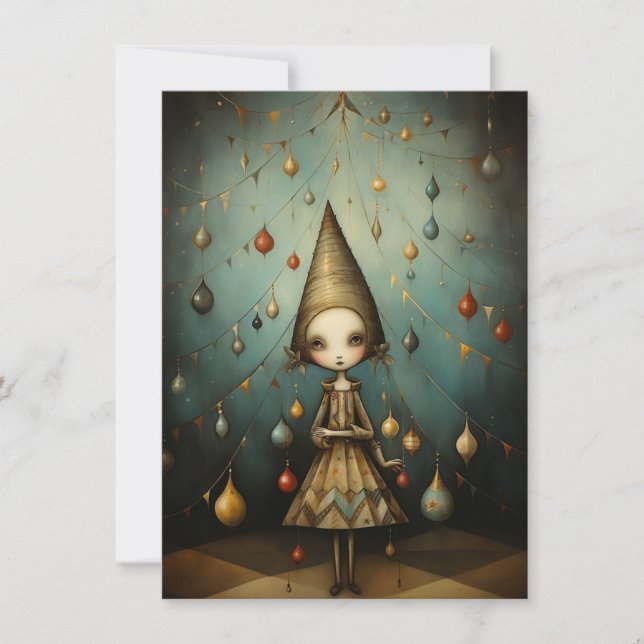 Tarjeta Festiva Freak Show Christmas Cards (Anverso)