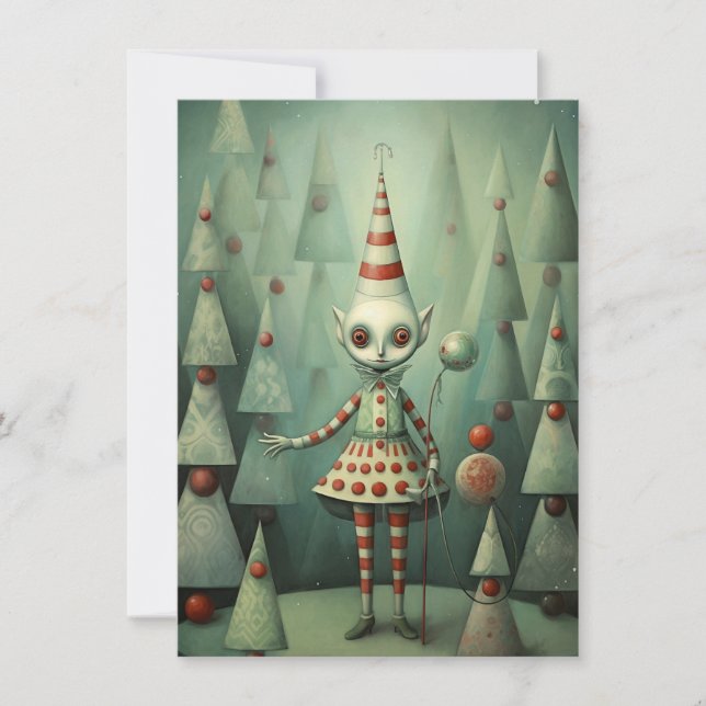 Tarjeta Festiva Freak Show Christmas Cards (Anverso)