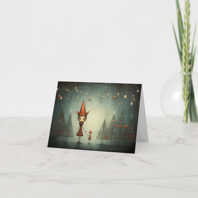 Tarjeta Festiva Freak Show Christmas Cards (Anverso)