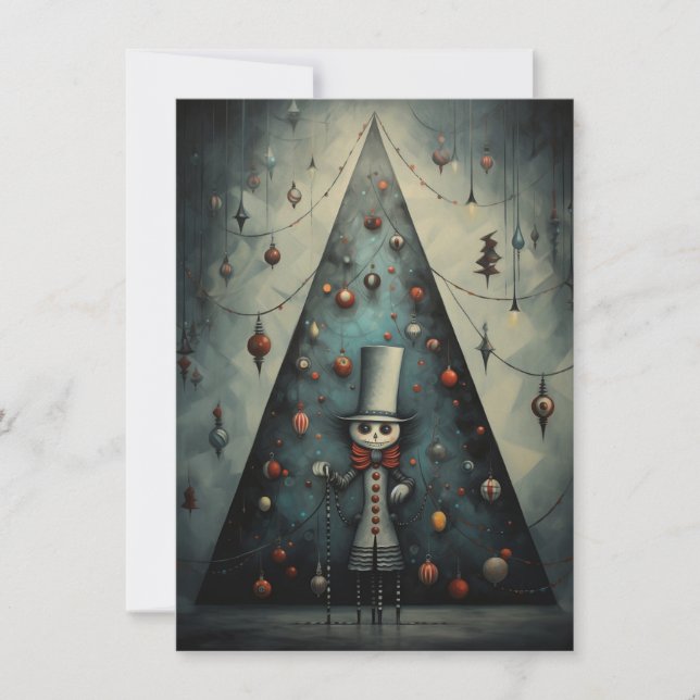 Tarjeta Festiva Freak Show Christmas Cards (Anverso)