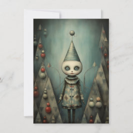 Tarjeta Festiva Freak Show Christmas Cards