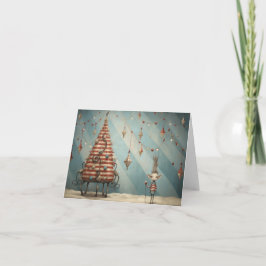 Tarjeta Festiva Freak Show Christmas Cards