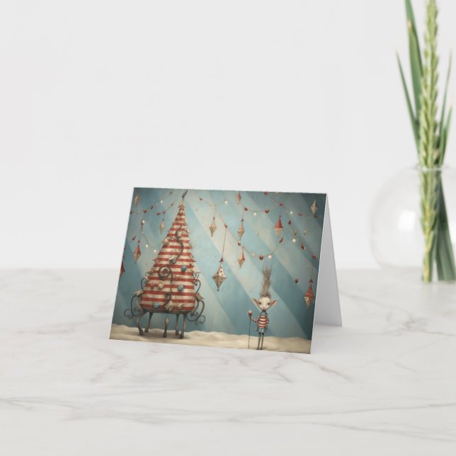 Tarjeta Festiva Freak Show Christmas Cards (Anverso)