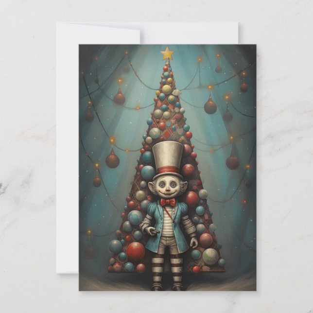 Tarjeta Festiva Freak Show Christmas Cards (Anverso)