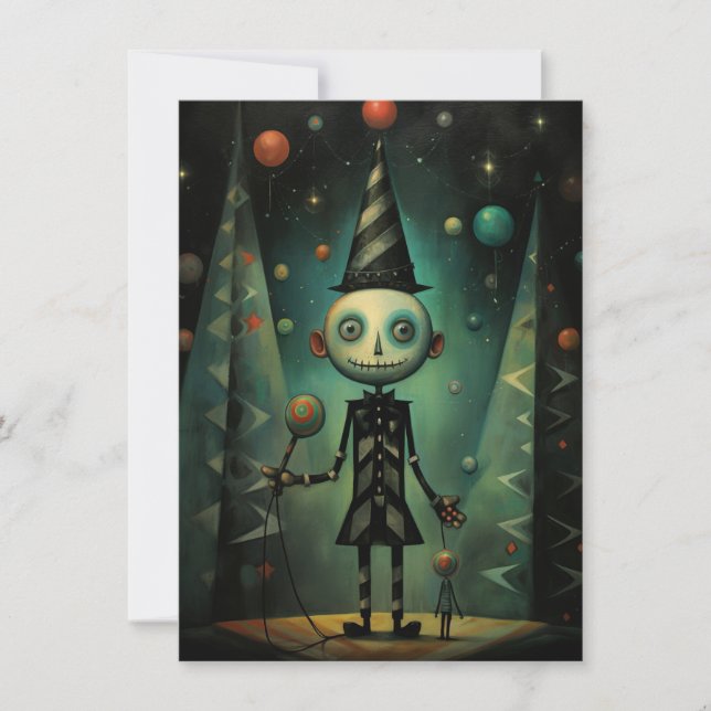 Tarjeta Festiva Freak Show Christmas Cards (Anverso)