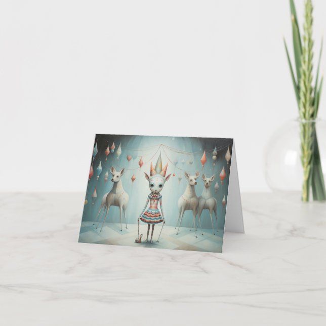 Tarjeta Festiva Freak Show Christmas Cards (Anverso)
