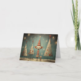 Tarjeta Festiva Freak Show Christmas Cards