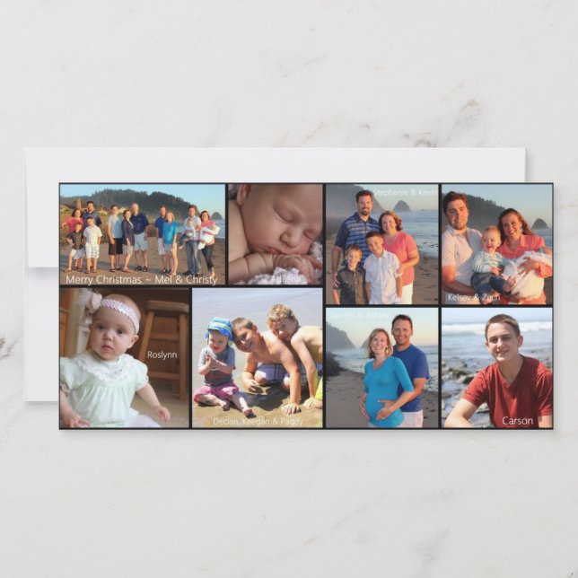 Tarjeta Festiva Frei Holiday Card (Anverso)