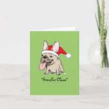Frenchie Santa Frenchie, Navidades de Bulldog de F