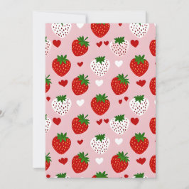 Tarjeta Festiva Fresas
