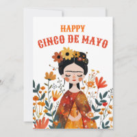 Frida Kahlo feliz Cinco de Mayo