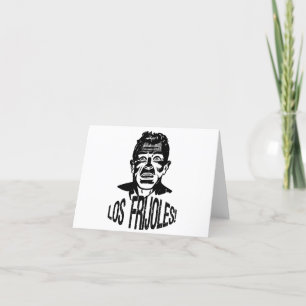 Tarjeta Festiva Frijoles Beans