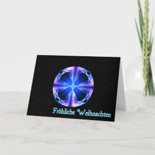 Tarjeta Festiva Froliche Weihnachten - Polaris
