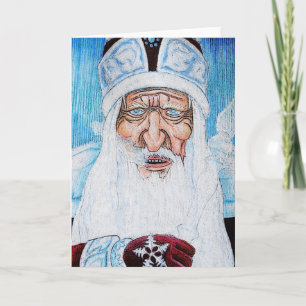 Tarjeta Festiva Frost de abuelo