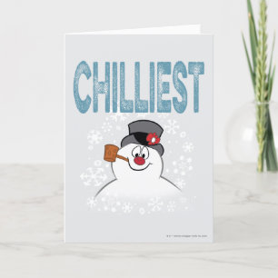 Tarjeta Festiva Frosty the Snowman™   Chilmás