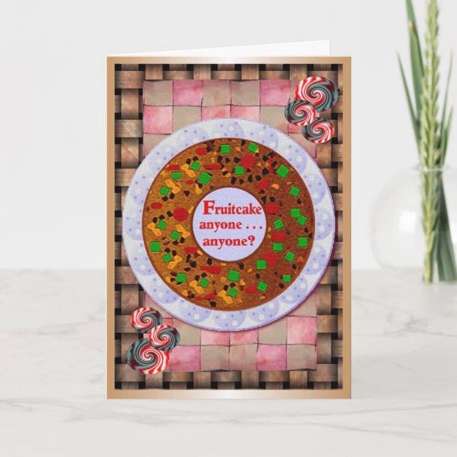 Tarjeta Festiva Fruitakes Holiday Cards (Anverso)