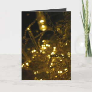 Tarjeta Festiva Fuertes Navidades Metalizado
