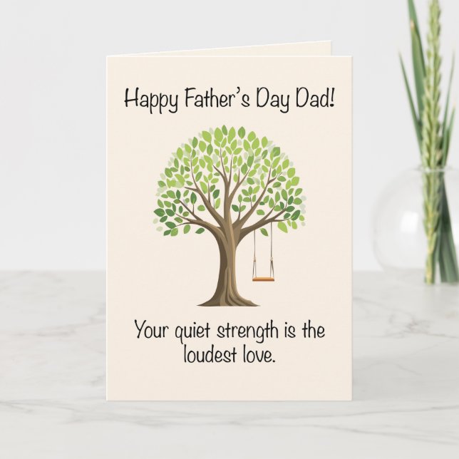 Tarjeta Festiva Fuerza silenciosa (Anverso)