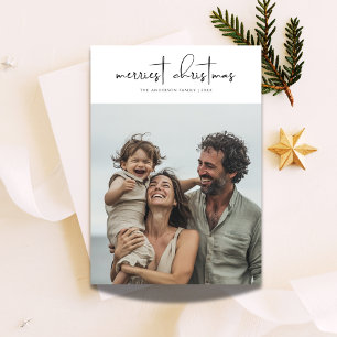 Tarjeta Festiva Fun Beach Fun Beach de la Familia de los Navidades