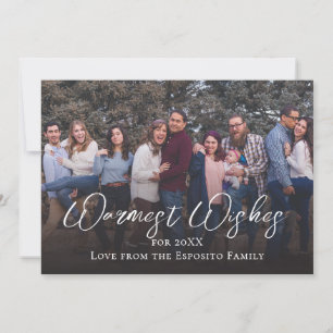Tarjeta Festiva Fun Family Photo Holiday Card