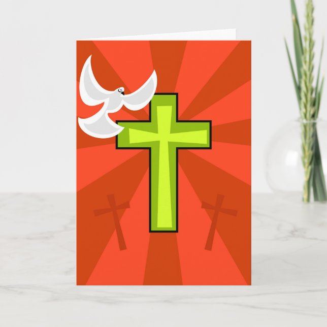 Tarjeta Festiva Funky Easter (Anverso)