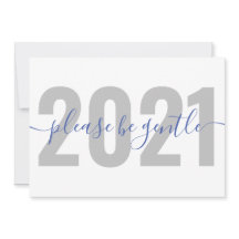 Funny 2021 Por favor sean amables Año Nuevo