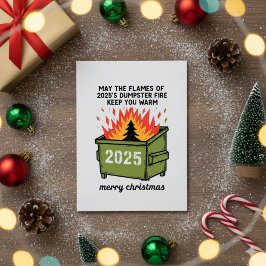 Tarjeta Festiva Funny 2026 Christmas Humor Greeting Holiday Card